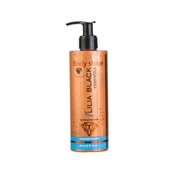 Εικόνα της Lilia Black Body Milk Shine Coconut sunset 300ml