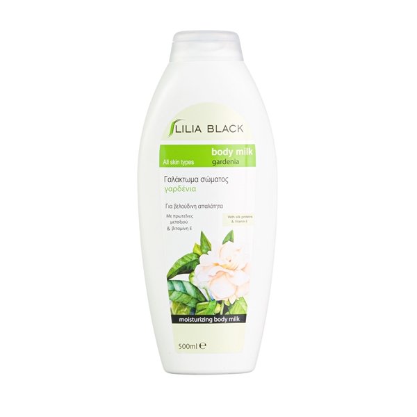 Εικόνα από Lilia Black Body Milk Γαρδένια 500ml