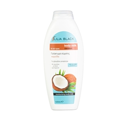 Εικόνα της Lilia Black Body Milk Καρύδα 500ml