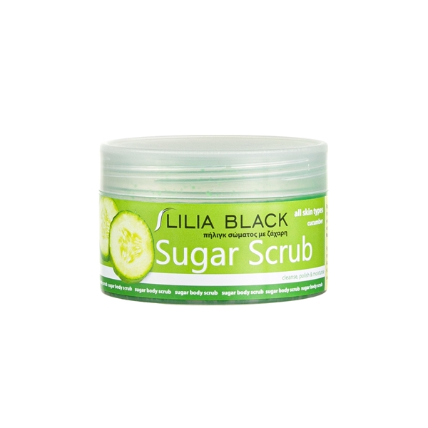 Εικόνα από Lilia Black Body Scrub Sugar Αγγούρι 250ml