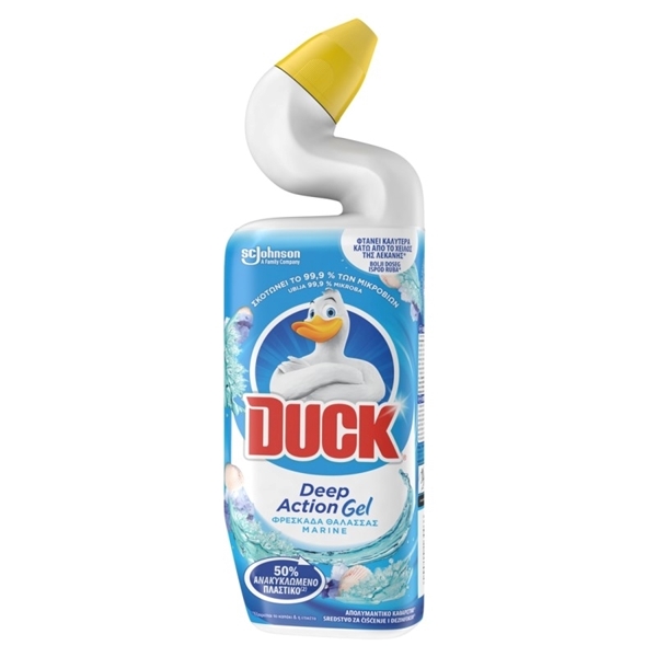 Εικόνα από Duck Deep Action Gel Καθαρισμού Λεκάνης 750ml Φρεσκάδα Θάλασσας