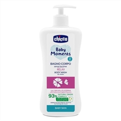 Εικόνα της Chicco Baby Moments Αφρόλουτρο Χωρίς Δάκρυα Relax 500ml