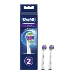 Εικόνα της Oral-B Aνταλλακτικά 3D White για Hλεκτρική Oδοντόβουρτσα 2 Tεμάχια