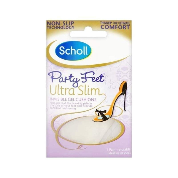 Εικόνα από Scholl Party Feet Ultra Slim Πέλματα Μετατάρσιου για Τακούνια 2τμχ One Size