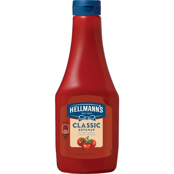 Εικόνα από Hellmann's Κέτσαπ Classic Squeezy 560gr