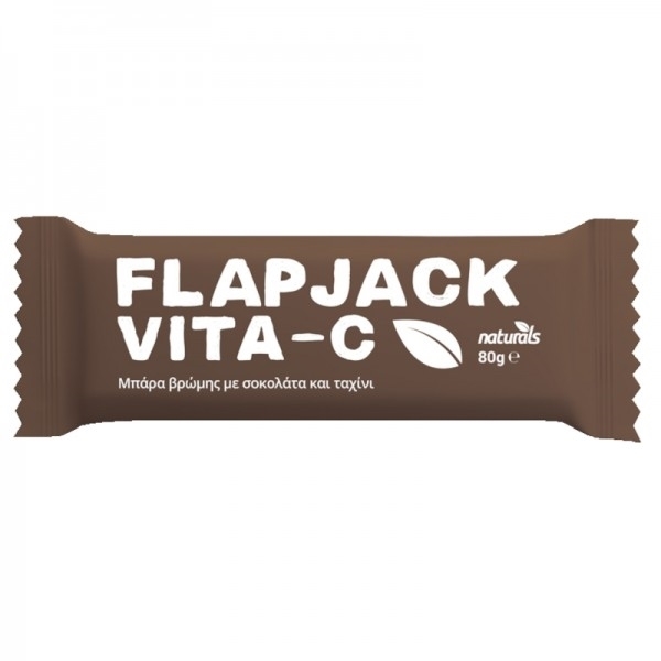 Εικόνα από Naturals Flapjack VITA-C Σοκολάτα & Ταχίνι 80gr