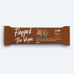 Εικόνα της Naturals Flapjack Μπάρα Βρώμης με Αμύγδαλα , Βούτυρο Αμυγδάλου,Σιρόπι Αγαύης & Ζάχαρη Καρύδας 50gr