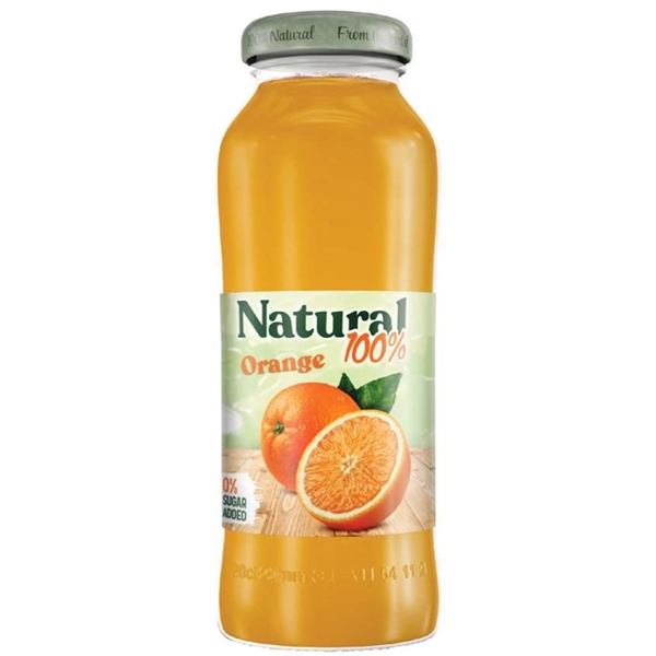 Εικόνα από Naturals Frutex Φυσικός Χυμός με γεύση Πορτοκάλι 200ml