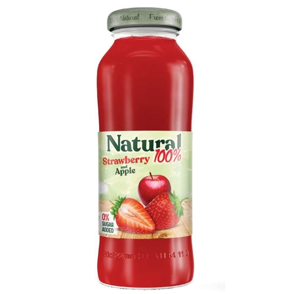 Εικόνα από Naturals Frutex Φυσικός Χυμός με γεύση Φράουλα-Μήλο 200ml