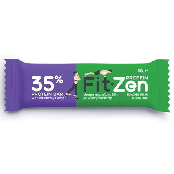 Εικόνα από Fit-Zen Μπάρα Πρωτεΐνης 35% με γεύση Blueberry 50gr