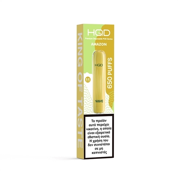 Εικόνα από HQD Amazon 11 Tropical Fruits Disposable Pod Kit 2ml με Ενσωματωμένη Μπαταρία 650 Puffs