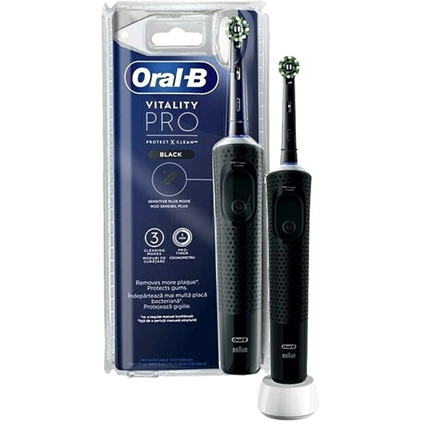 Εικόνα από Oral-B Eπαναφορτιζόμενη Oδοντόβουρτσα Vitality Pro Black Cls