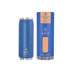 Εικόνα της Estia Travel Cup Save The Aegean Denim Blue 0.5lt