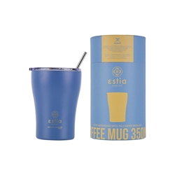 Εικόνα της Estia Coffee Mug Save The Aegean Denim Blue  0.35lt