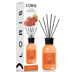 Εικόνα της LORIS Αρωματικό χώρου με sticks Sandal Wood 100ml