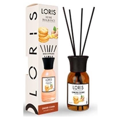 Εικόνα της LORIS Αρωματικό χώρου με sticks Ginger Cookie 100ml