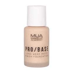 Εικόνα της Mua Makeup Academy Pro Base Long Wear Matte Finish Foundation 140 30ml