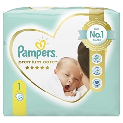 Εικόνα της Pampers Premium Care ΝewBorn (2-5kg) 26 Tεμαχίων cp