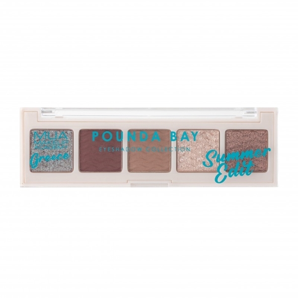 Εικόνα από Mua Makeup Academy Professional Eyeshadow Pallette  Greece Pounda Bay 5 shades 3.8g