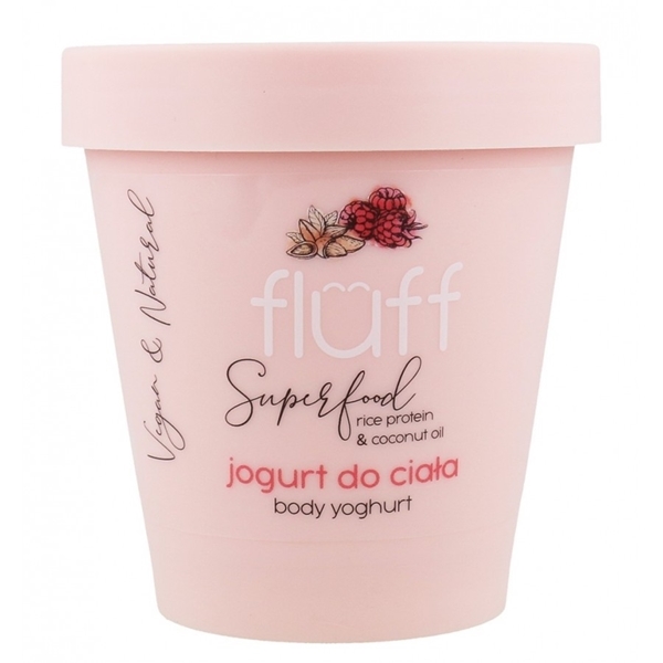 Εικόνα από Fluff Body Yoghurt Raspberry with Almonds 180ml