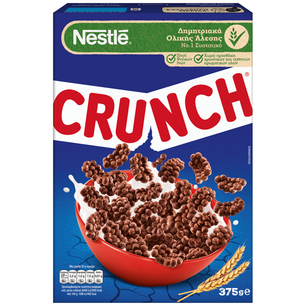 Εικόνα από Nestle Δημητριακά Crunch Ολικής Άλεσης 375gr
