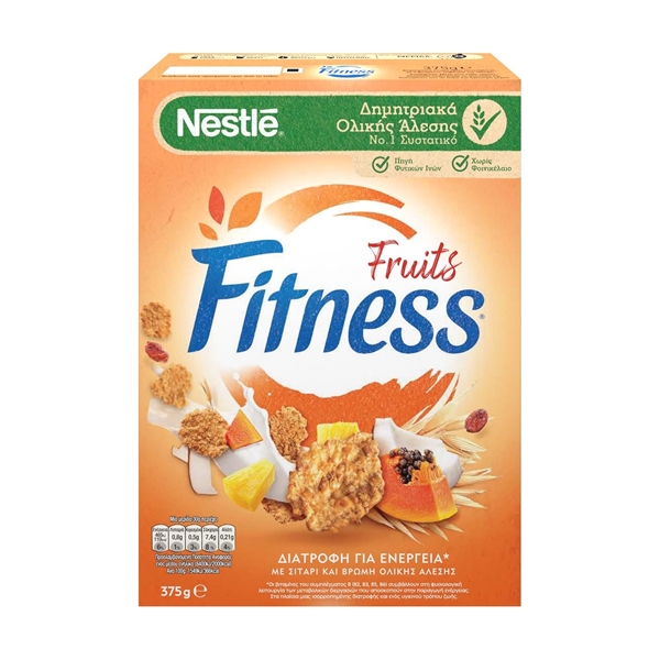 Εικόνα από Nestle Νιφάδες Fitness & Fruits Ολικής Άλεσης 375gr