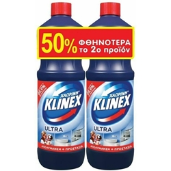 Εικόνα της Klinex Ultra Protection Regular Παχύρρευστη Χλωρίνη 2x1.25lt
