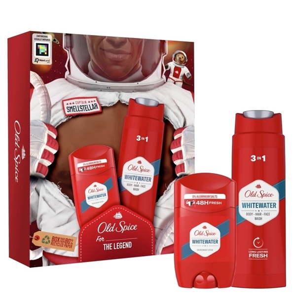 Εικόνα από Old Spice Gift White Water Stick 50ml+2-1 Shower Gel +Shampoo 250ml