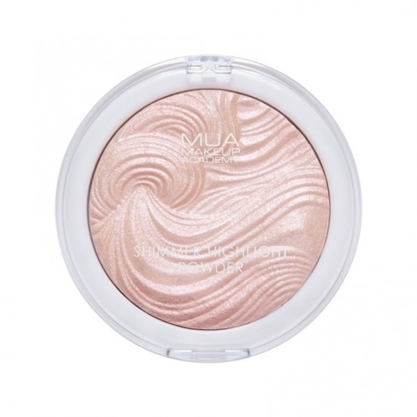 Εικόνα από Mua Makeup Academy Shimmer Highlight Powder Peach Diamond 8.gr