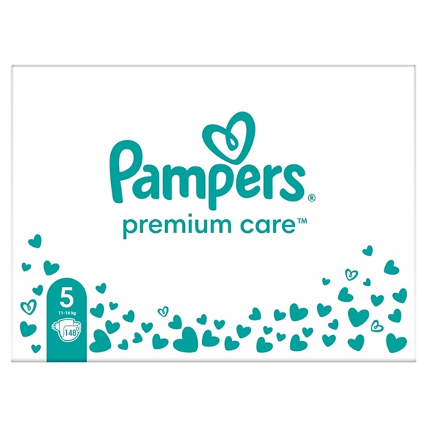 Εικόνα από Pampers Premium Care Νο5 (11-16kg) Συσκ.148 Tεμαχίων MSB