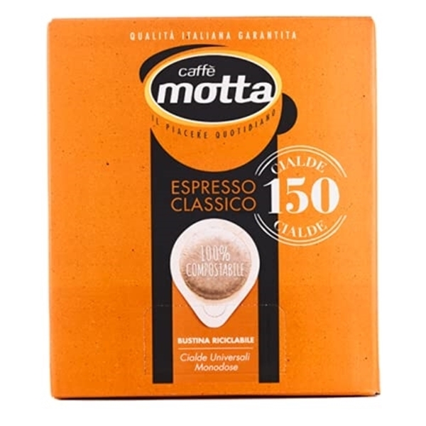 Εικόνα από Motta Caffe Κάψουλες Espresso Classico Συμβατές με Μηχανή E.S.E. Pod 150caps
