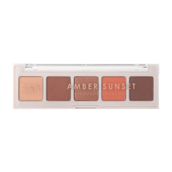 Εικόνα από Mua Makeup Academy Eyeshadow Pallette Amber Sunset 5 Shade 3.8g