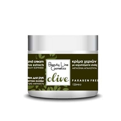 Εικόνα της Beauty Line Κρέμα Χερίων olive 125ml