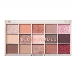 Εικόνα της Mua Makeup Academy Eyeshadow Pallette Blush Nudes 15 Shade 12g