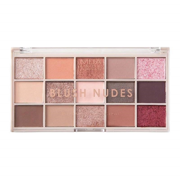 Εικόνα από Mua Makeup Academy Eyeshadow Pallette Blush Nudes 15 Shade 12g