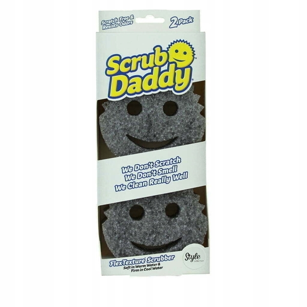 Εικόνα από Scrub Daddy Σφουγγαράκι Πιάτων Γκρι (Σετ 2 τεμ.)