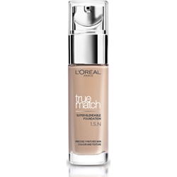 Εικόνα της L'Oreal True Match Super Blendable Foundation 1.5N Linen Neutral Undertone 30ml