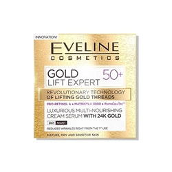 Εικόνα της Eveline Κρέμα Προσώπου Gold Lift Expert 50+  50ml