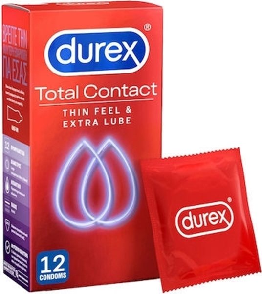 Εικόνα από Durex Total Contact 12 Τεμαχίων