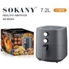 Εικόνα από Sokany Φριτέζα αέρος 7.2l 1700W SK-8022G Γκρί