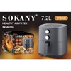 Εικόνα από Sokany Φριτέζα αέρος 7.2l 1700W SK-8022G Γκρί