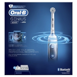 Εικόνα της Oral-B Genius 8000 Ηλεκτρική Οδοντ. Χρονόμετρο+Αισθητήρα Πίεσης+blutooth (1 κεφαλή)