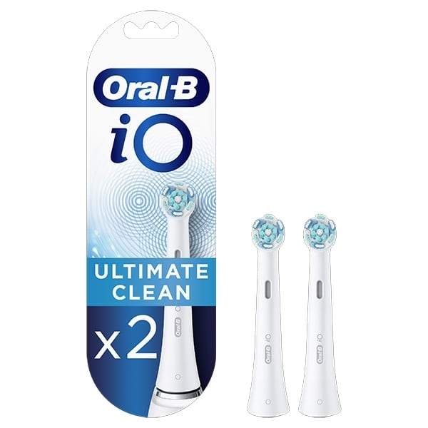 Εικόνα από Oral-B iO Ultimate Clean Ανταλλακτικές Κεφαλές για Ηλεκτρική Οδοντόβουρτσα 2τμχ