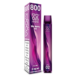 Εικόνα της Voom Disposable Vape Free 02 Mixberry Ice Χωρίς Νικοτίνη 800 Puffs 1.8ml