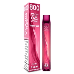 Εικόνα της Voom Disposable Vape Free 68 Yummy Gum Χωρίς Νικοτίνη 800 Puffs 1.8ml