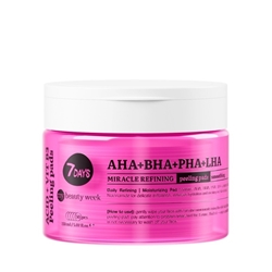 Εικόνα της 7days Pads Exfoliating Peeling  AHA+BHA-PHA+LHA 50pcs