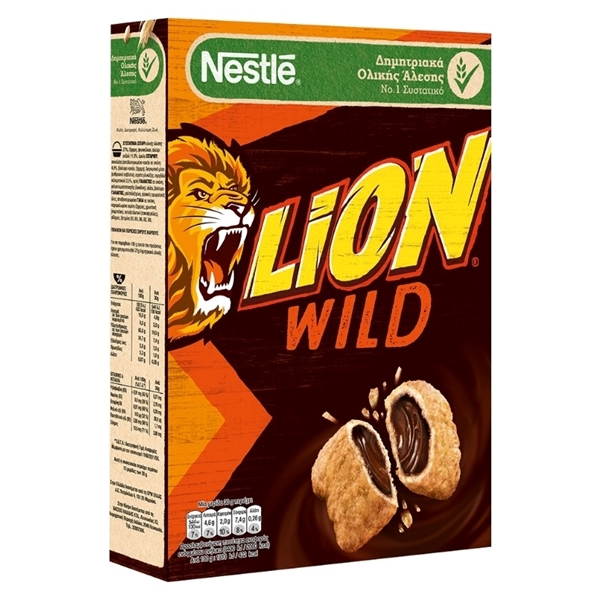 Εικόνα από Nestle Δημητριακά Σίτου Lion Wild Ολικής Άλεσης 410gr