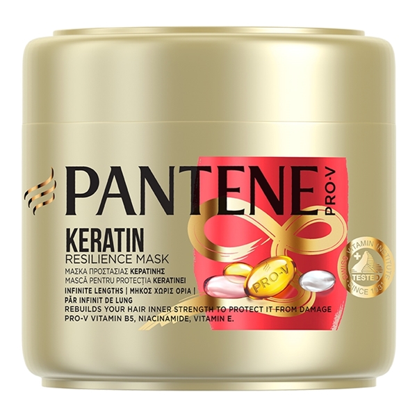 Εικόνα από Pantene Μάσκα Κερατίνης Μήκος Χωρίς Όρια 300ml