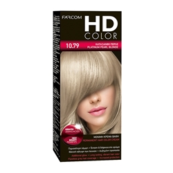 Εικόνα της Farcom Βαφή Μαλλιών HD Color No 10.79 Κατάξανθο Περλέ ,60ml