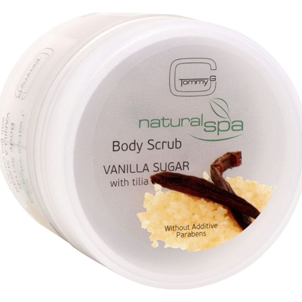 Εικόνα από TommyG Natural Spa Body Scrub Vanila Sugar 200ml